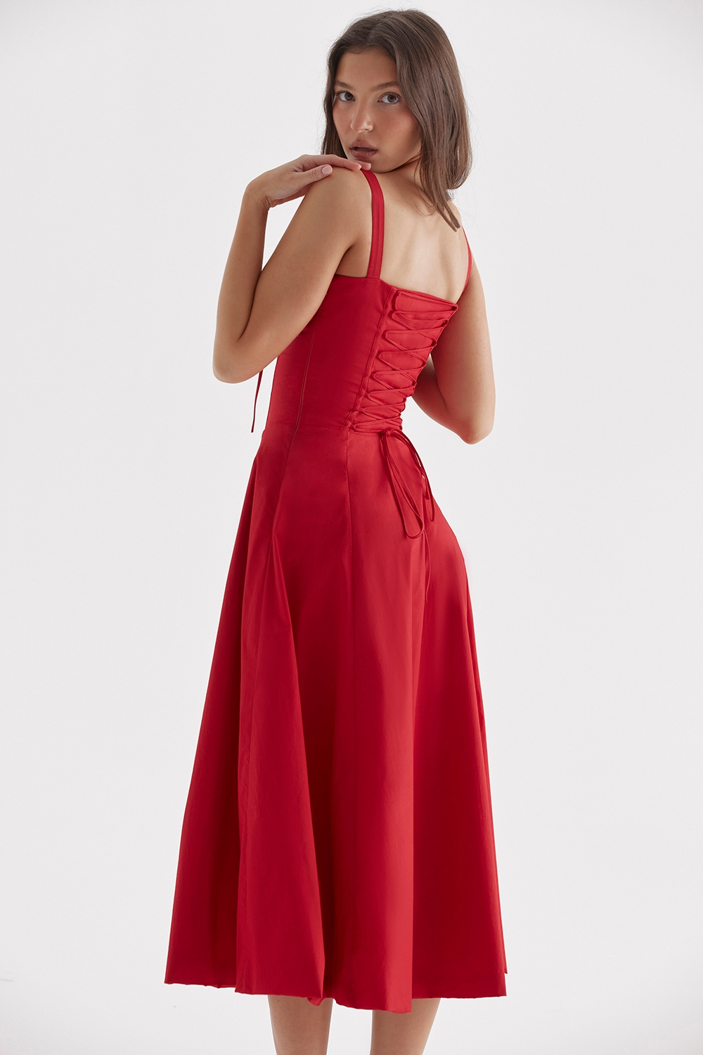 Annabelle - Romantic Corset Midi Dress