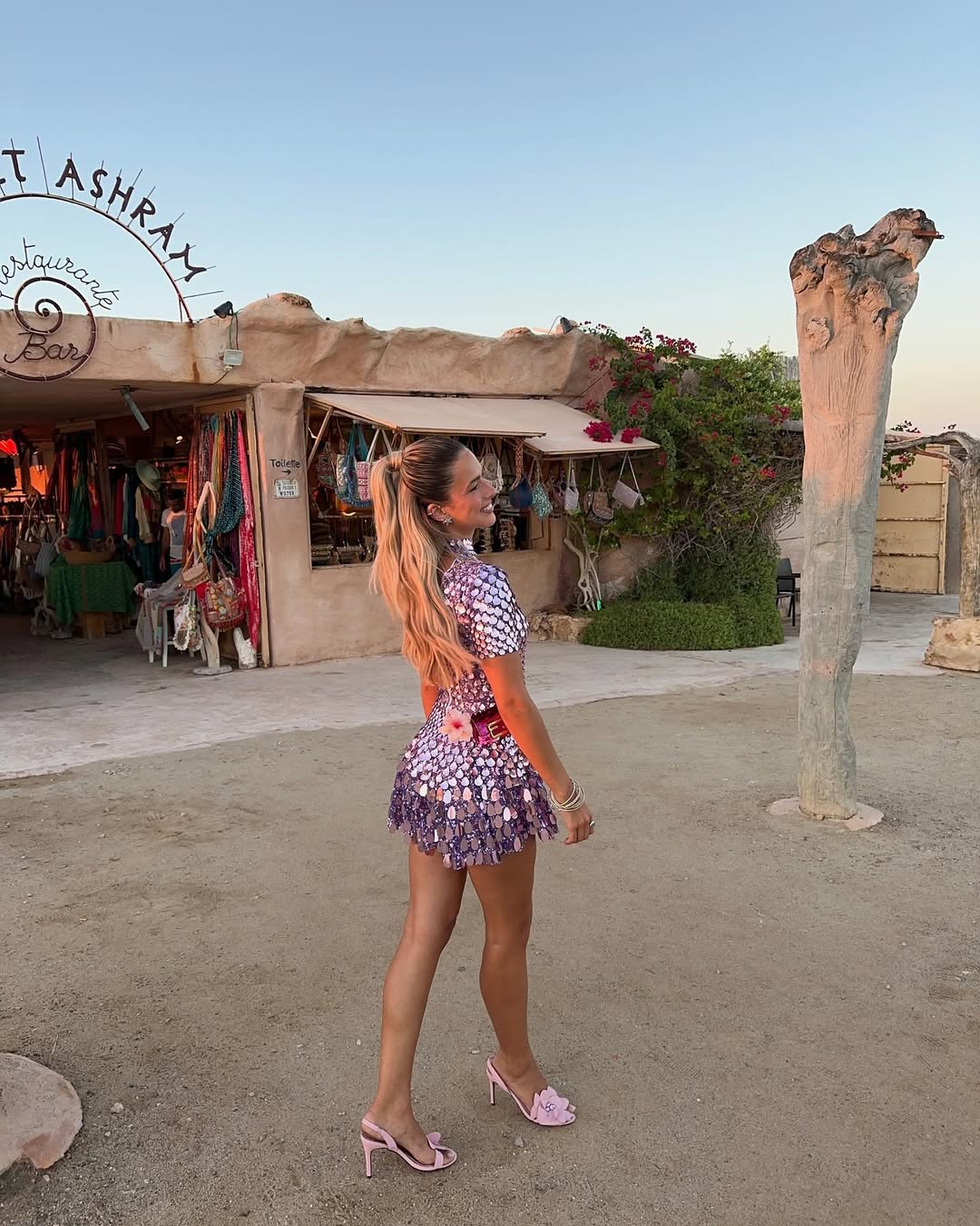 Leilani | High Neck Mini Dress