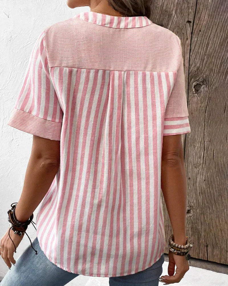 Meadow - Classic Striped Top