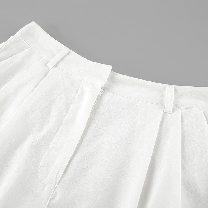 Amourah  - Tailored Vest and Shorts Set