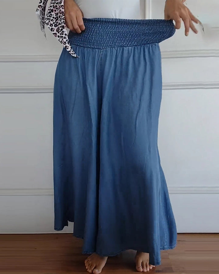 Elarisse  - Pants with Elastic Waist
