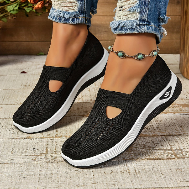 Morgan - Lightweight Knit Slip Ons
