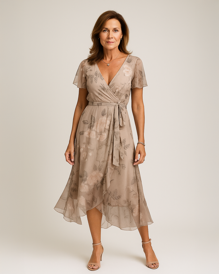 Gwynnorae- Casual Boho Gradient Dress