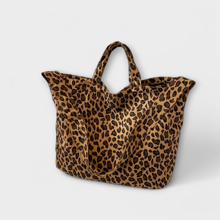Oraya - Stylish Leopard Print Tote