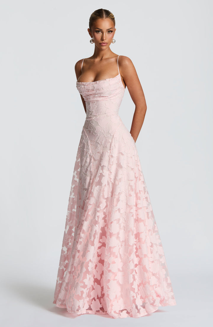 Imogen - Lace Corset Maxi Dress