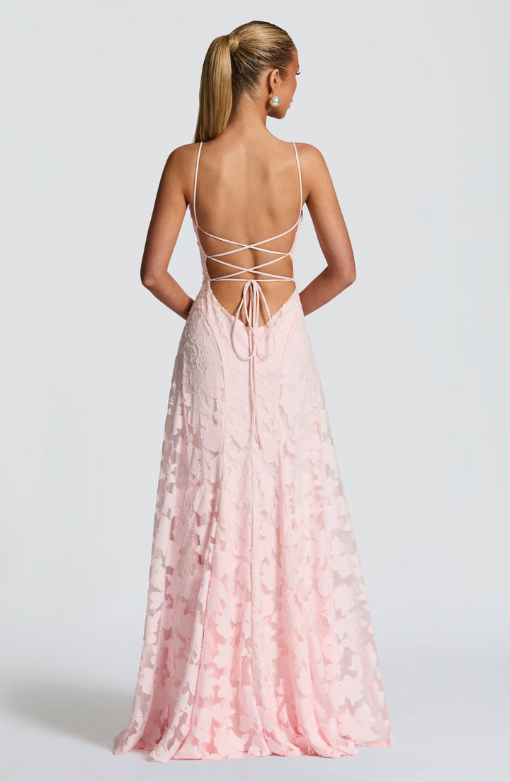 Imogen - Lace Corset Maxi Dress