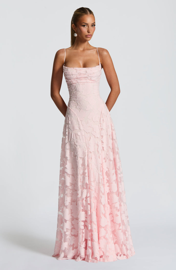 Imogen - Lace Corset Maxi Dress