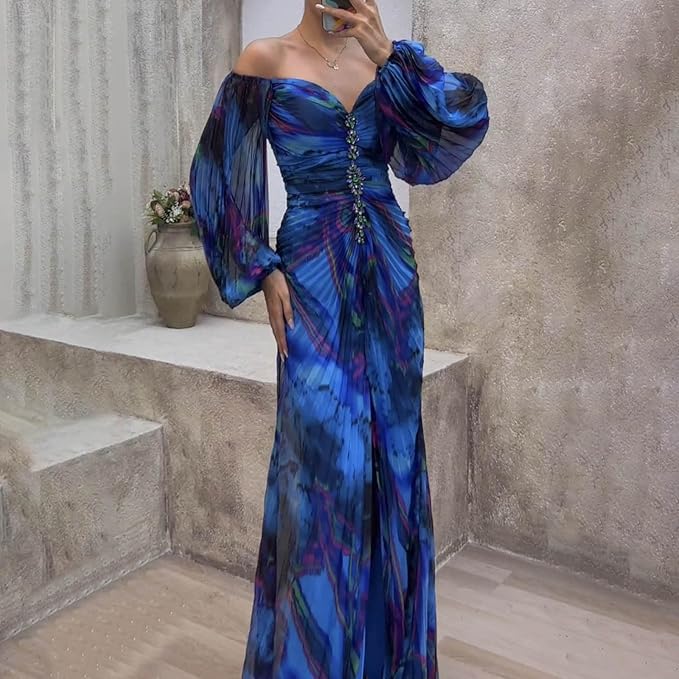Leah - Elegant Dress with V-Neck