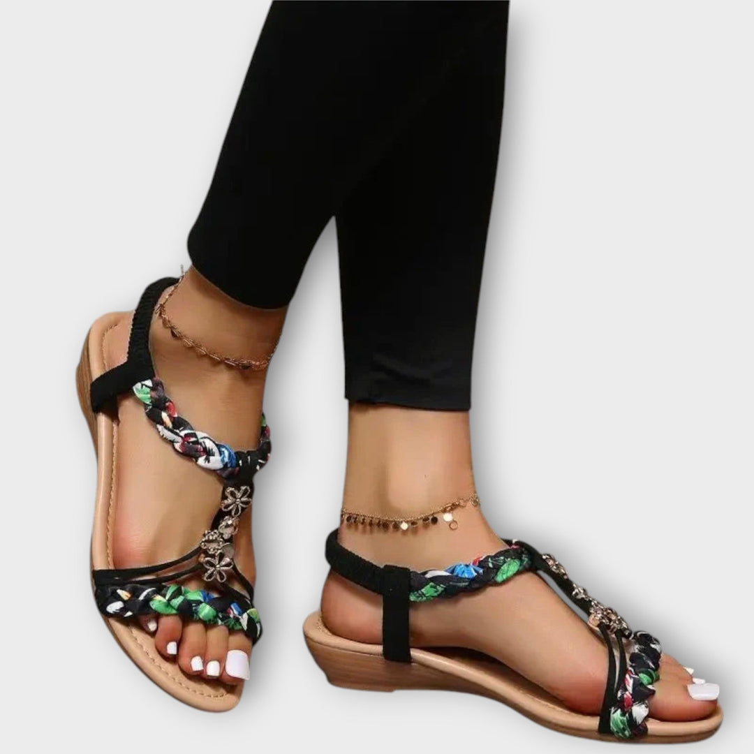 Astrina - Comfortable Women's Sandals in Bohemian Style