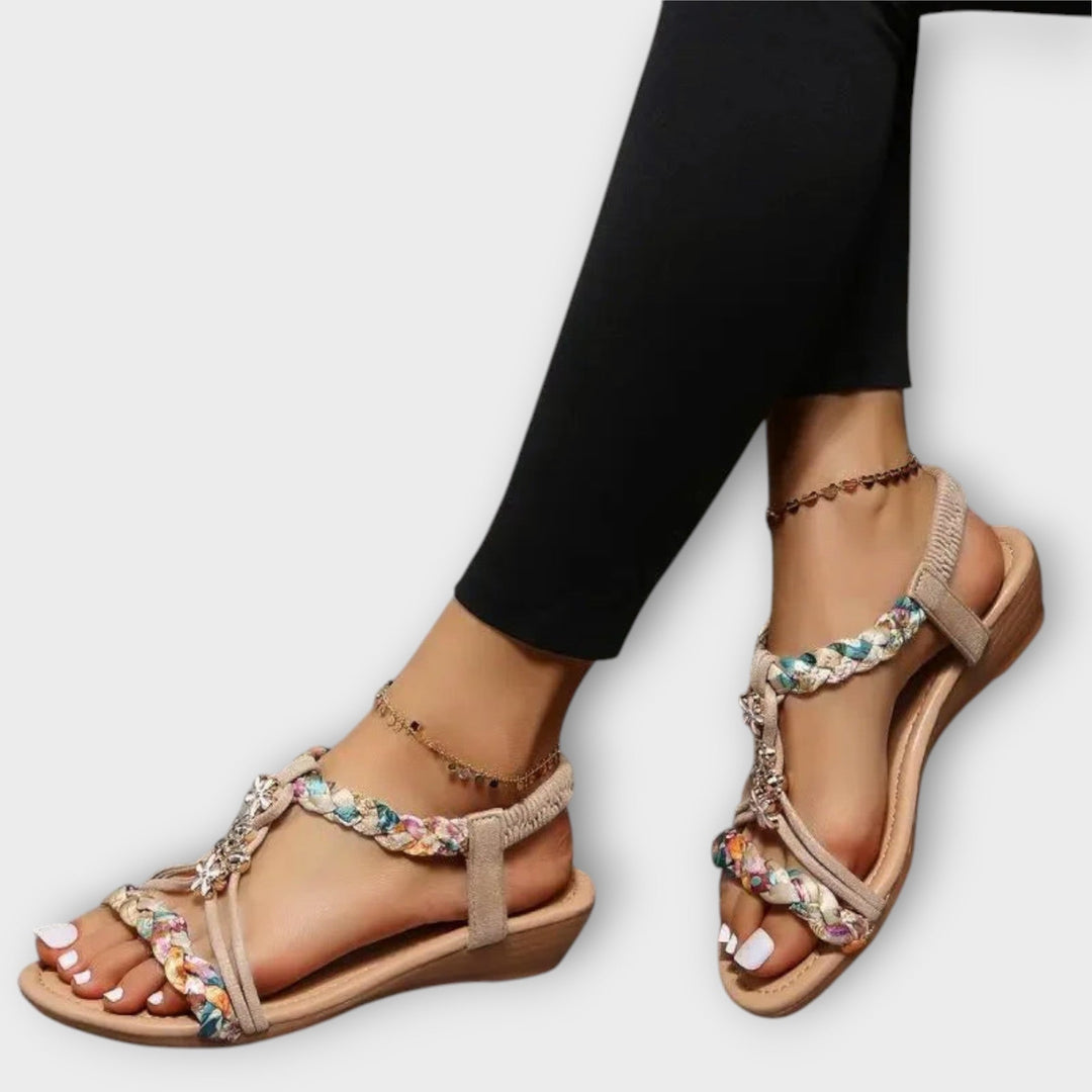 Astrina - Comfortable Women's Sandals in Bohemian Style