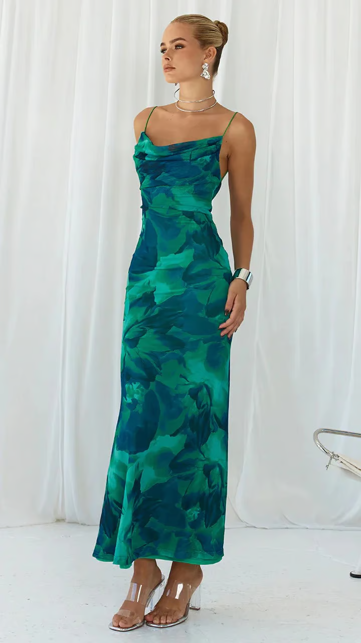 Marivea - Sleeveless Bodycon Maxi Dress for Parties and Clubs
