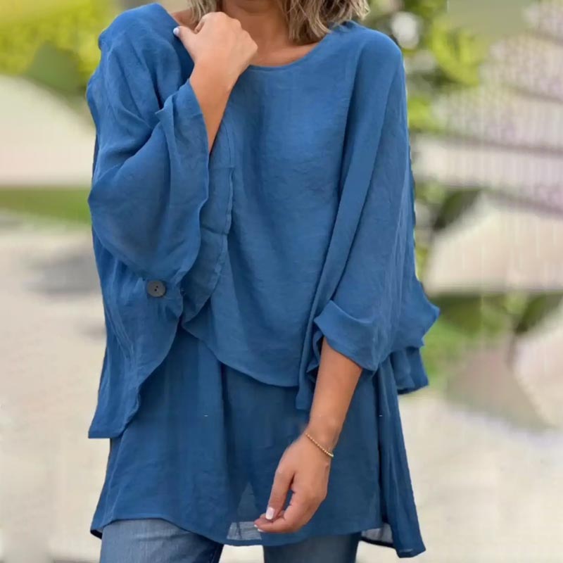 Neveah -  Breezy Layered Top