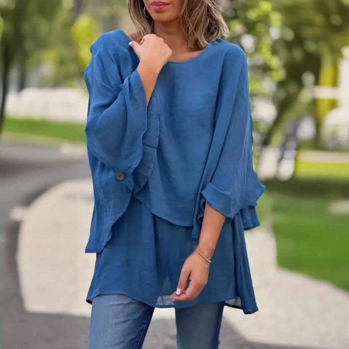 Neveah -  Breezy Layered Top