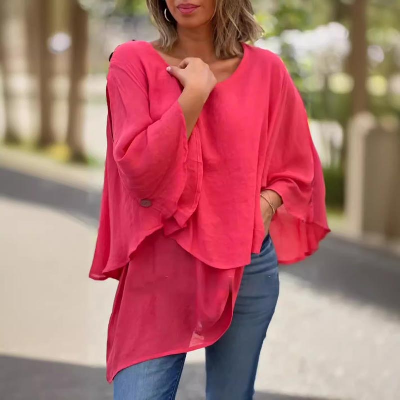 Neveah -  Breezy Layered Top