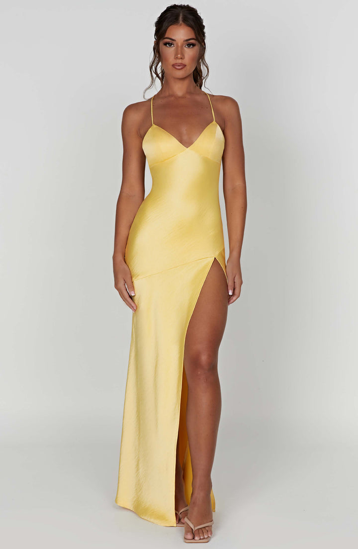 Mackenzie - High-waisted maxi dress