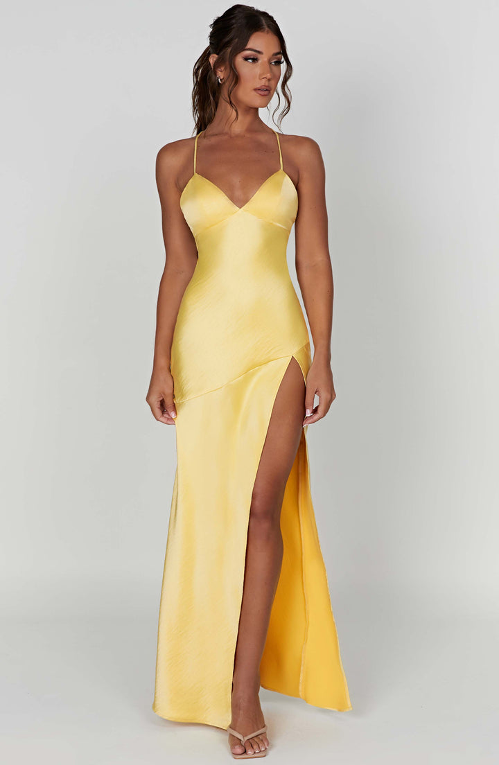 Mackenzie - High-waisted maxi dress