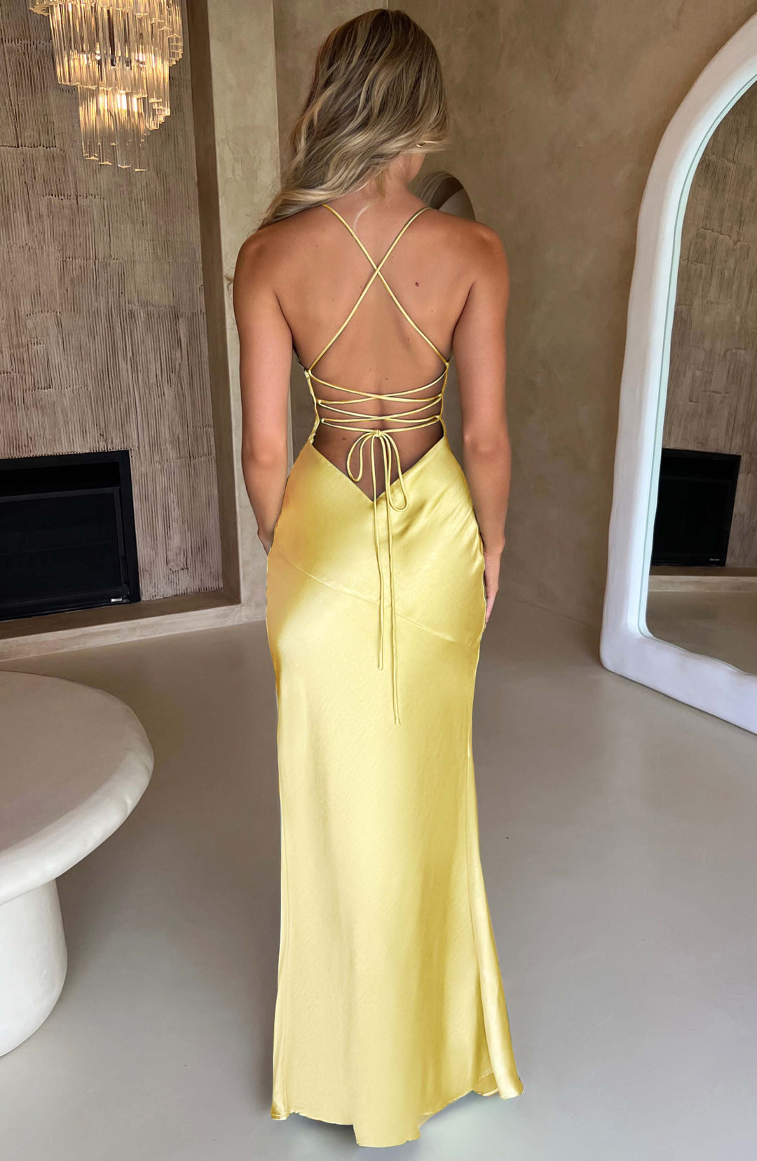 Mackenzie - High-waisted maxi dress