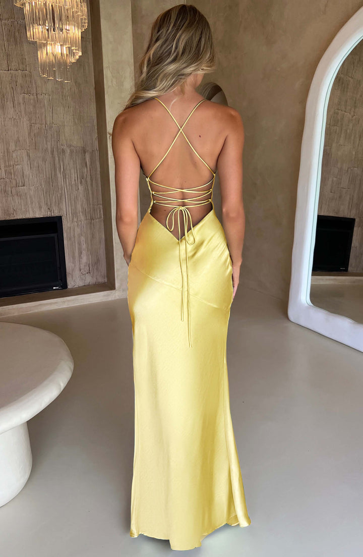 Mackenzie - High-waisted maxi dress