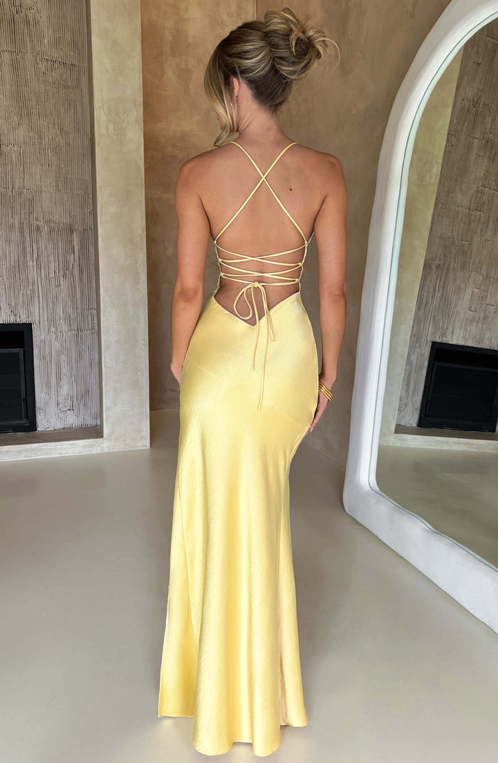 Mackenzie - High-waisted maxi dress