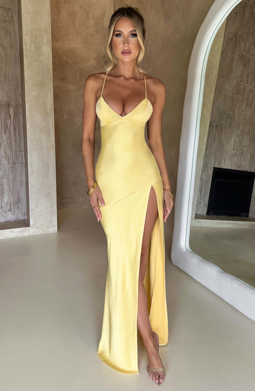 Mackenzie - High-waisted maxi dress