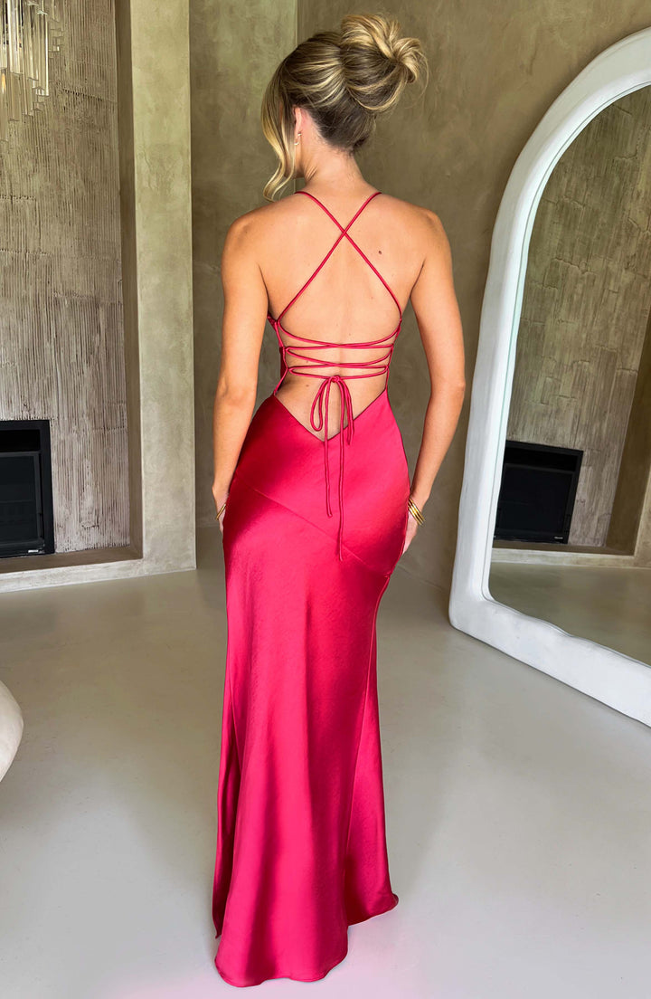 Mackenzie - High-waisted maxi dress