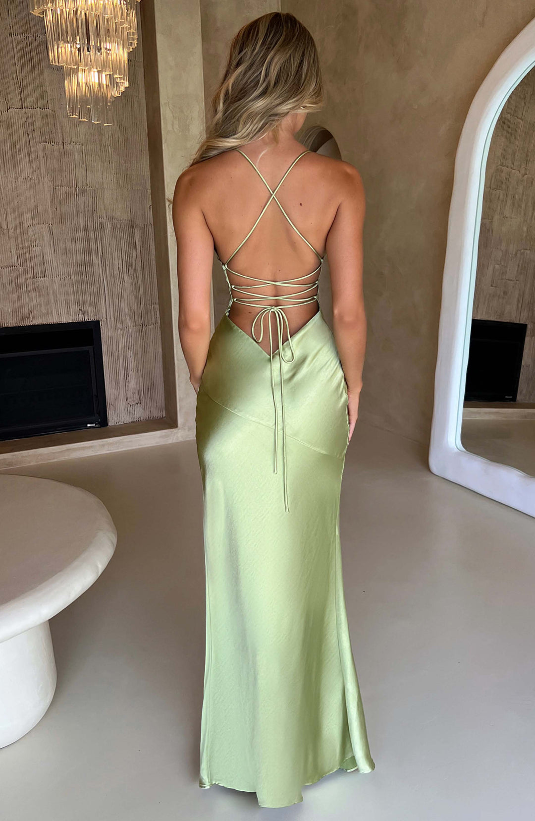 Mackenzie - High-waisted maxi dress