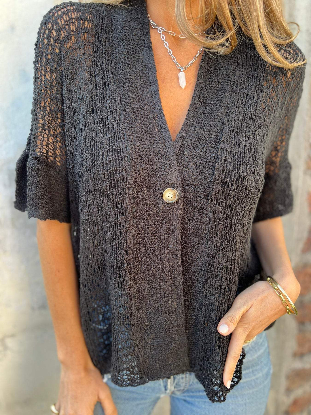 Aurienna - Elegant Textured Top