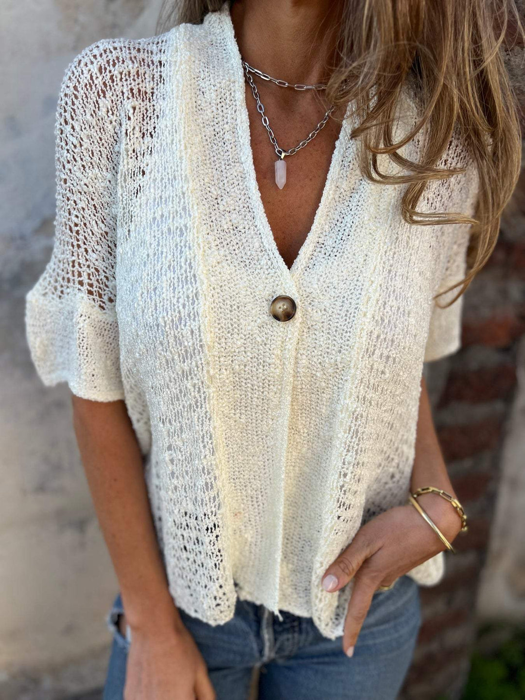Aurienna - Elegant Textured Top