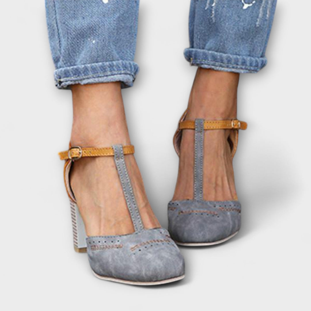 Nalina - Stylish Orthopedic High Heels