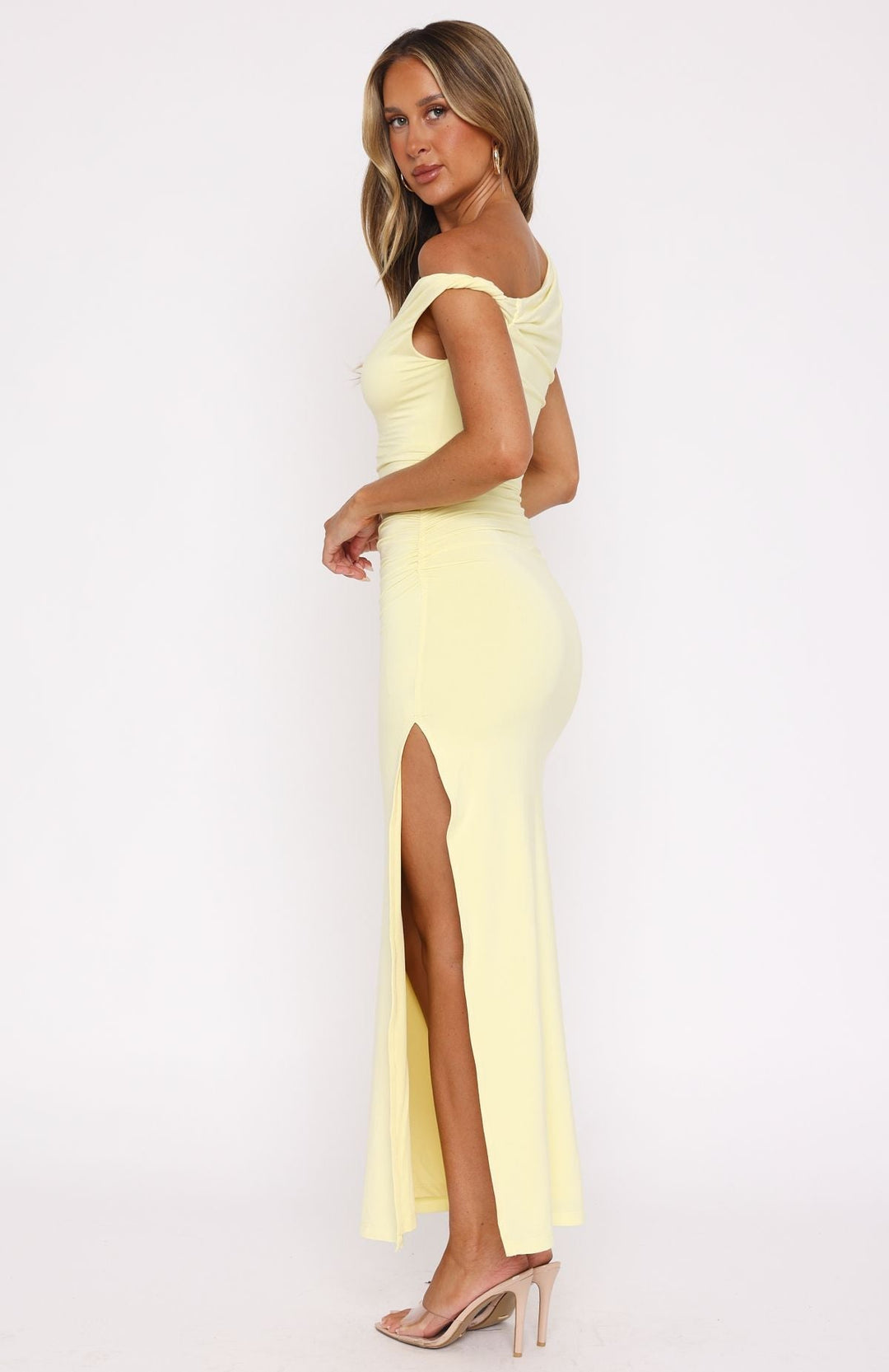 Brooklyn - Elegant maxi dress with slit