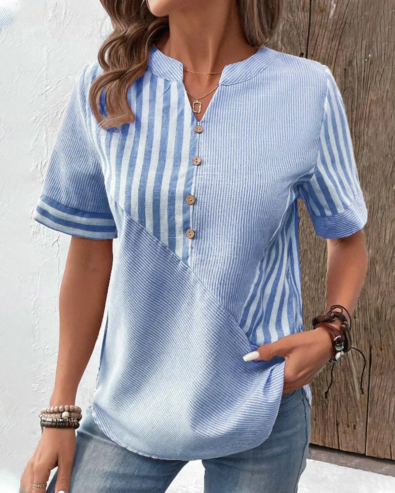 Meadow - Classic Striped Top