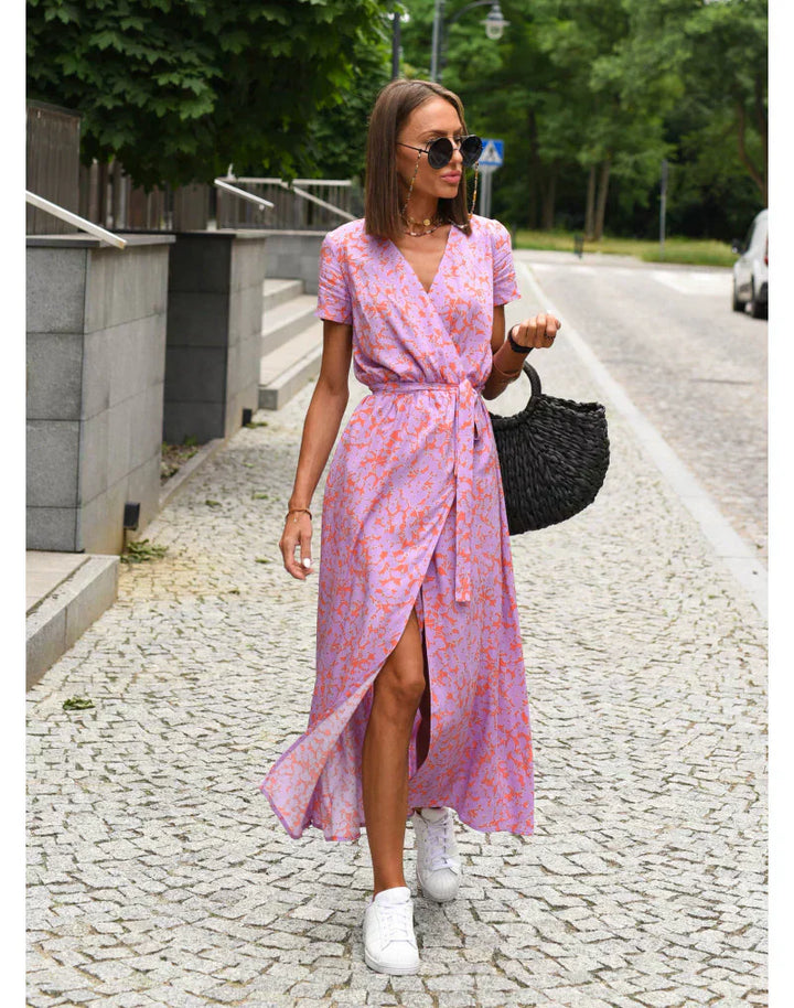 Kaelira – Wrap Midi Dress