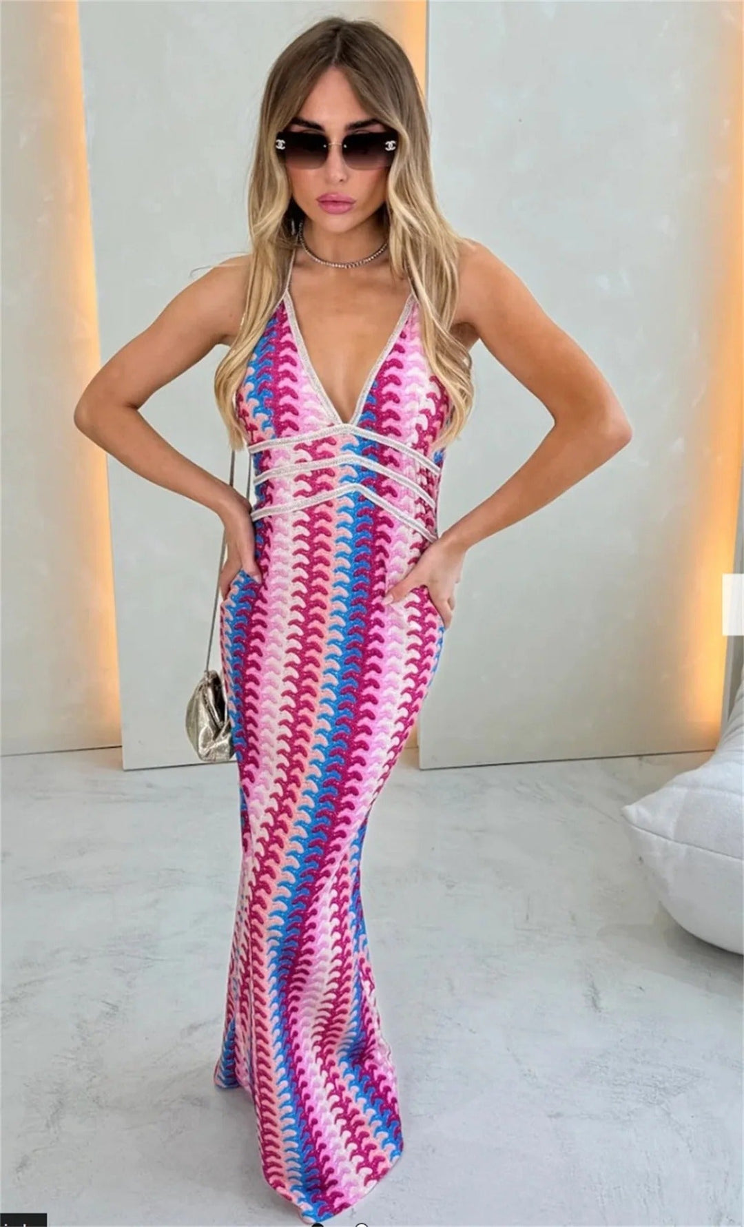 Solara - Boho Chic Crochet Beach Tunic Dress for a Stylish Summer Look