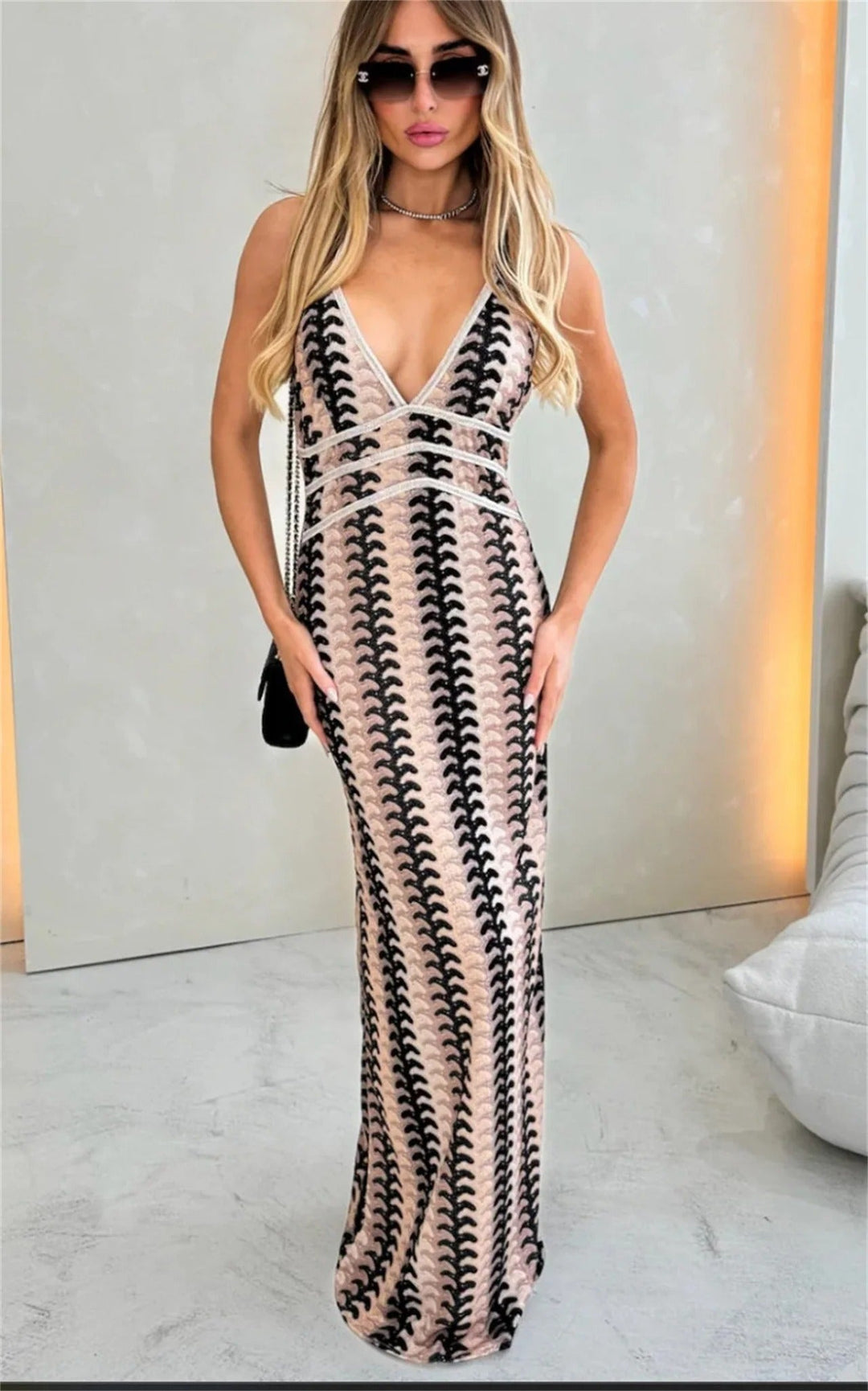 Solara - Boho Chic Crochet Beach Tunic Dress for a Stylish Summer Look