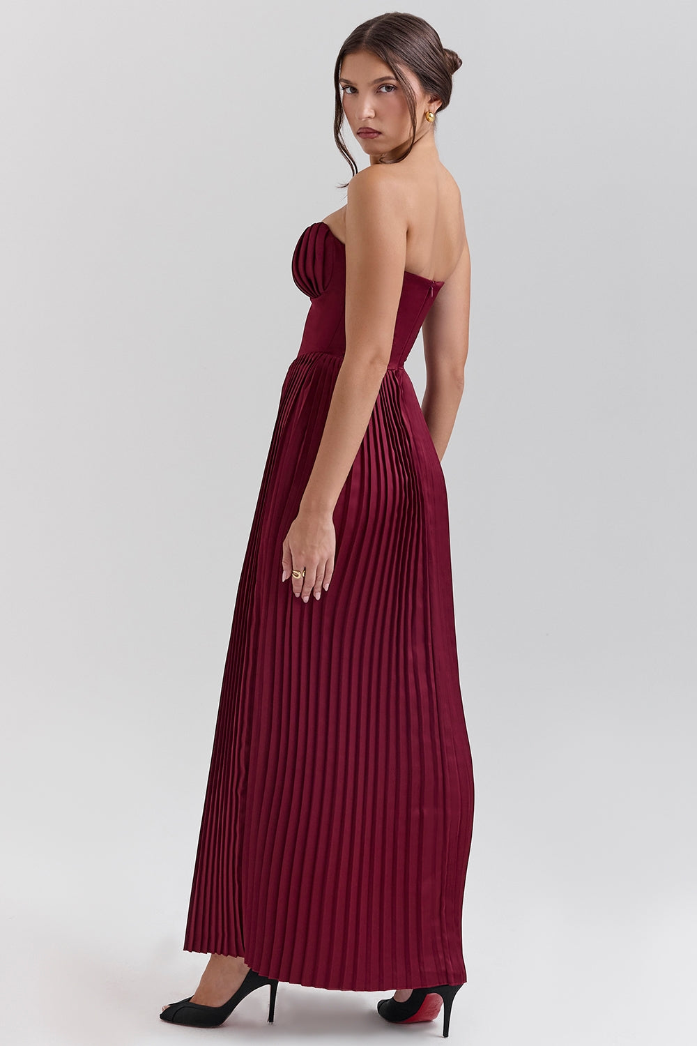 Grace - Drape Bloom Maxi Dress