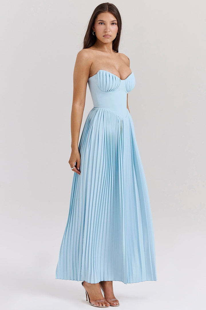 Grace - Drape Bloom Maxi Dress