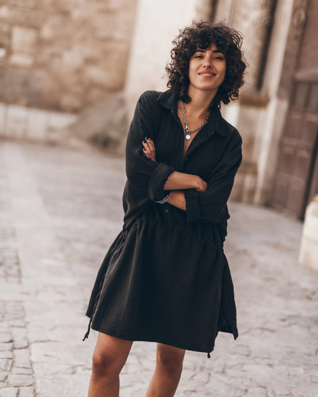 Zyella - Classic Shirt Dress