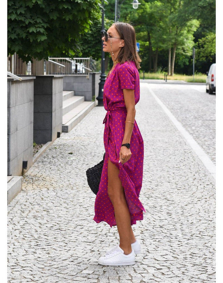 Nélia | Elegant Floral Dress