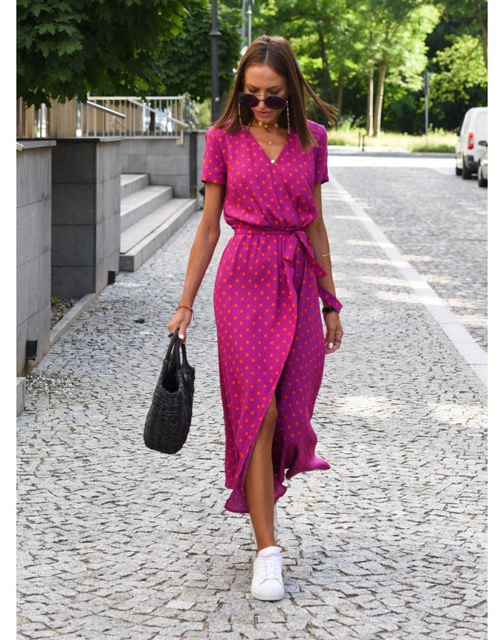 Nélia | Elegant Floral Dress