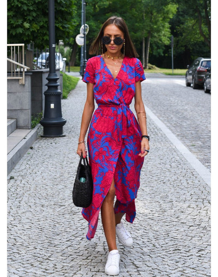 Nélia | Elegant Floral Dress