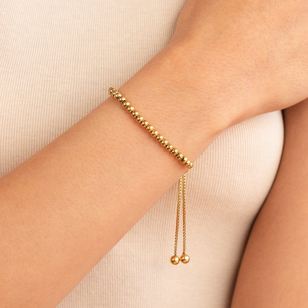 Nila pearl bracelet made of gold