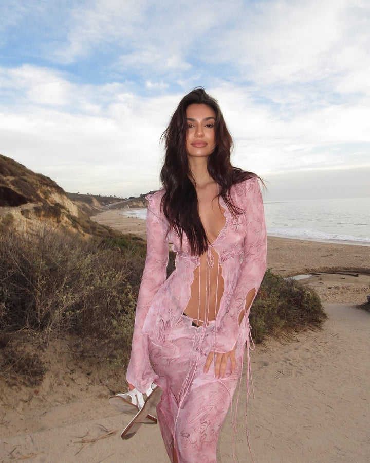 Briennaurae - Flowing Maxi Skirt Set