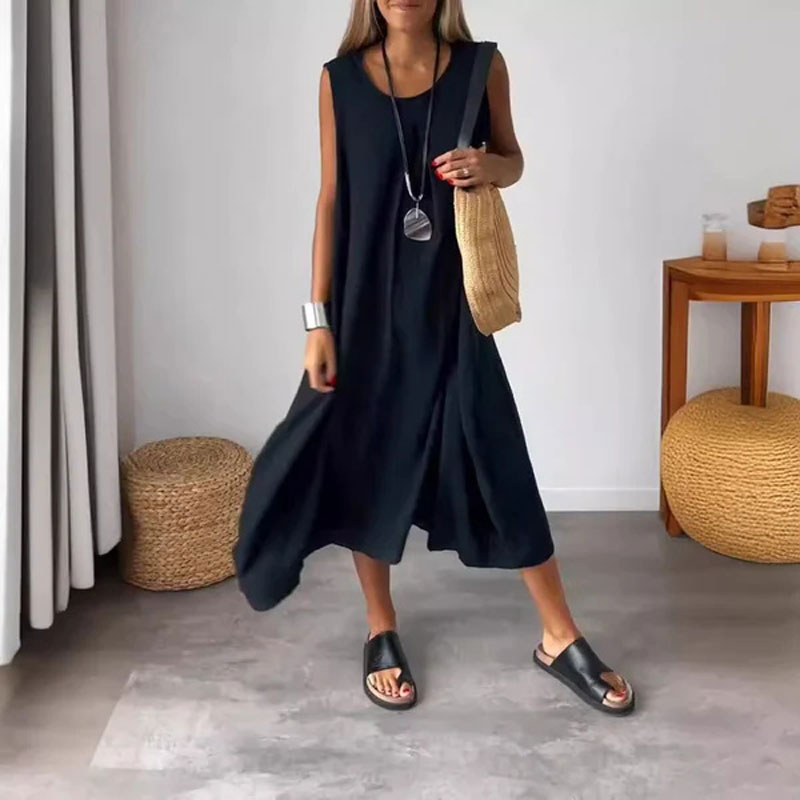 Florayne - Relaxed Sleeveless Dress