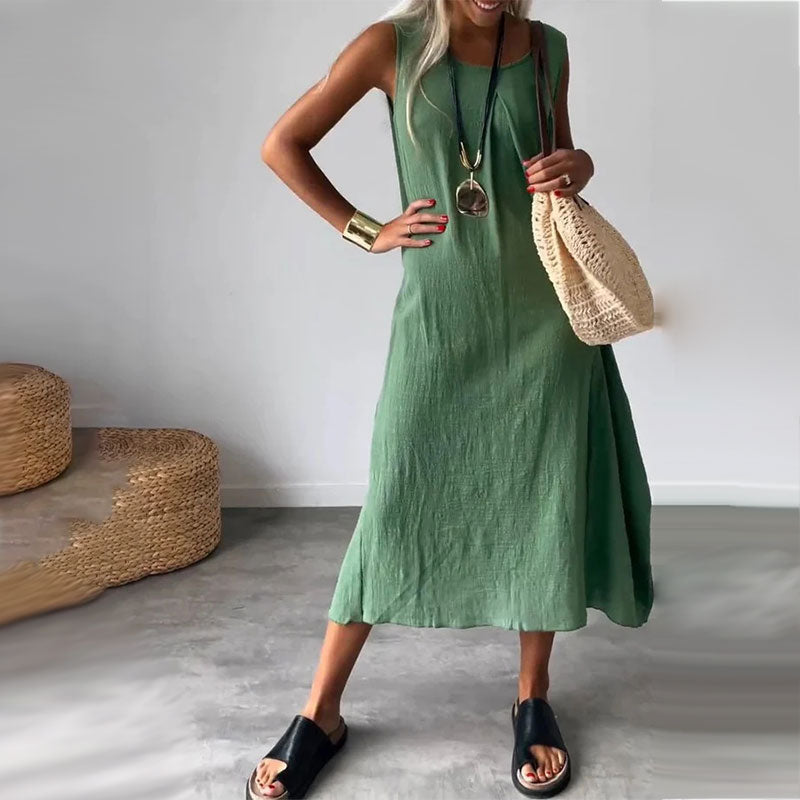 Florayne - Relaxed Sleeveless Dress