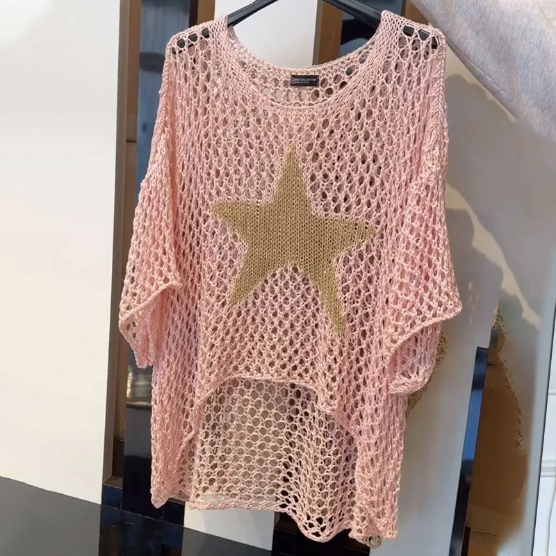 Tiana - Starry Knit Top