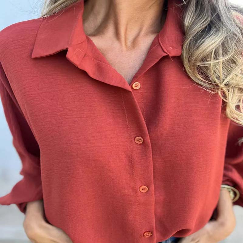 Piper Rose -  Elegant Button-Up Blouse