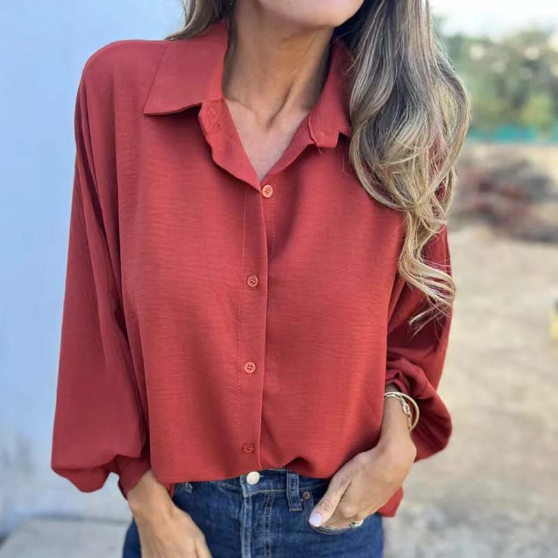 Piper Rose -  Elegant Button-Up Blouse