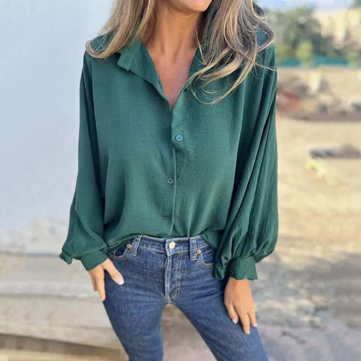 Piper Rose -  Elegant Button-Up Blouse