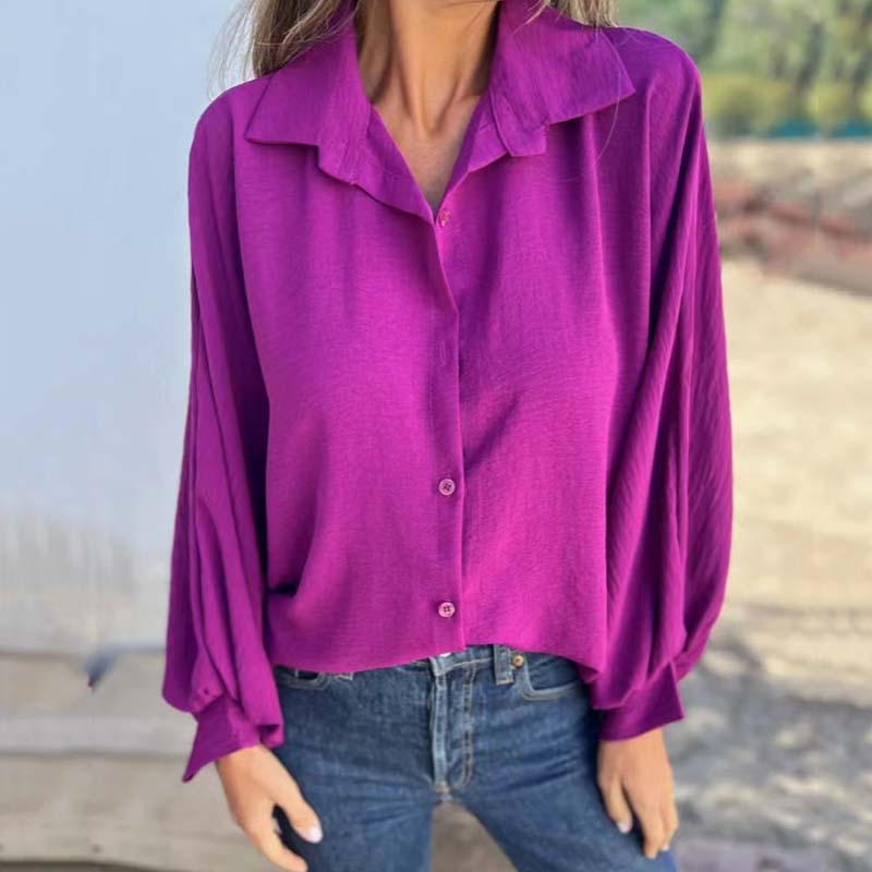 Piper Rose -  Elegant Button-Up Blouse