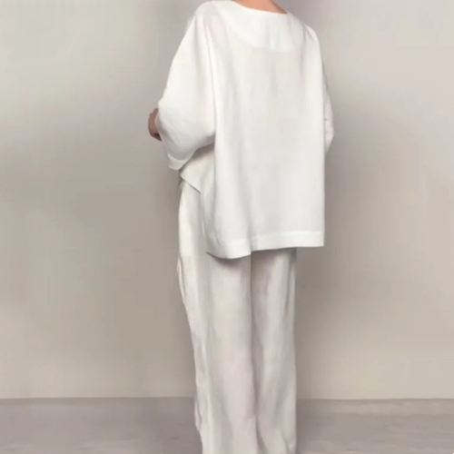 Haelisyae - Minimalist wide leg set